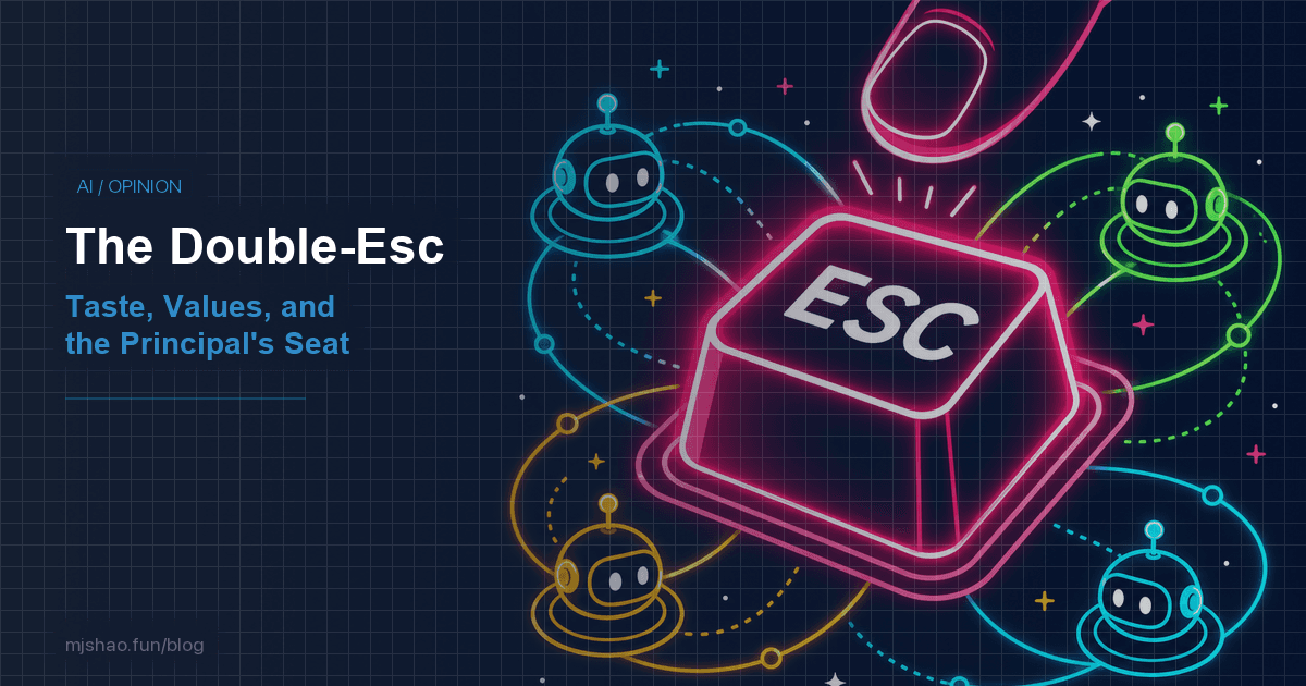 Thumbnail of Taste, Values, and the Double-Esc