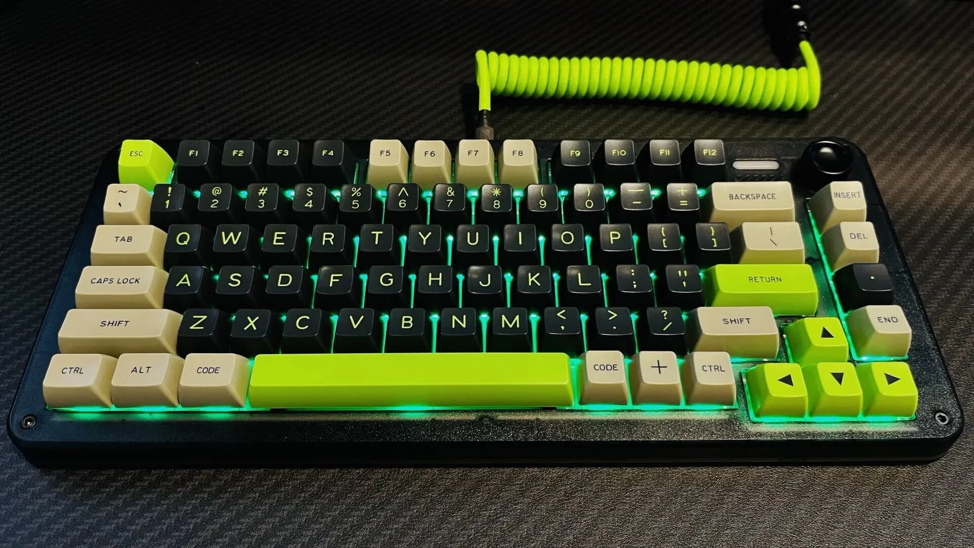 Keyboard detail