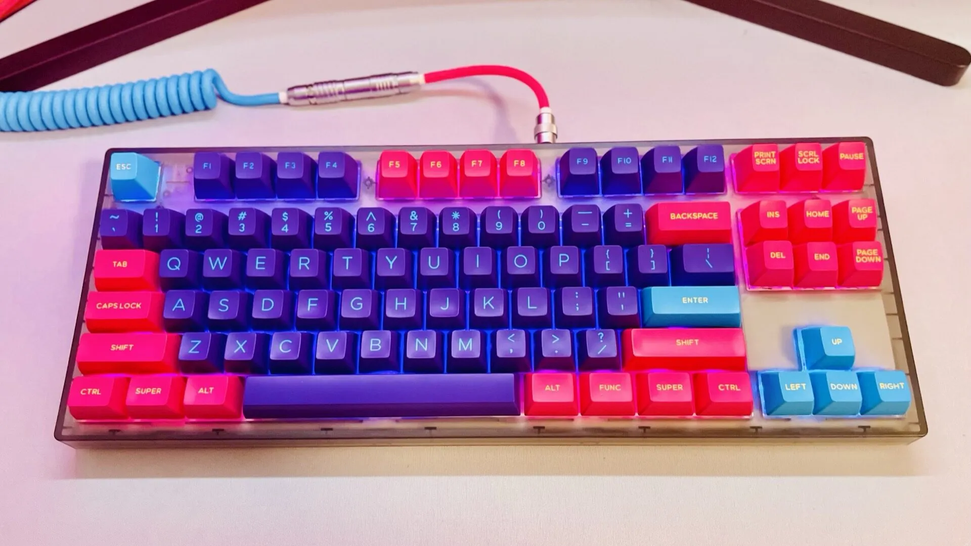 Mechanical keyboard setup