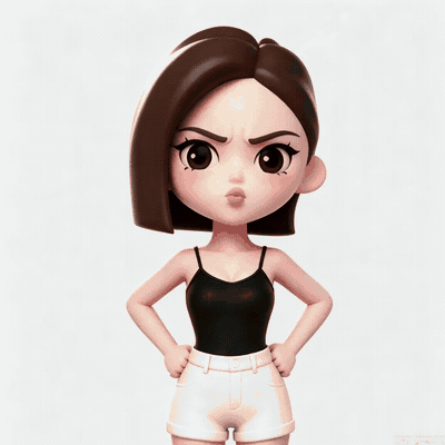 Doubao Jie middle finger animated sticker